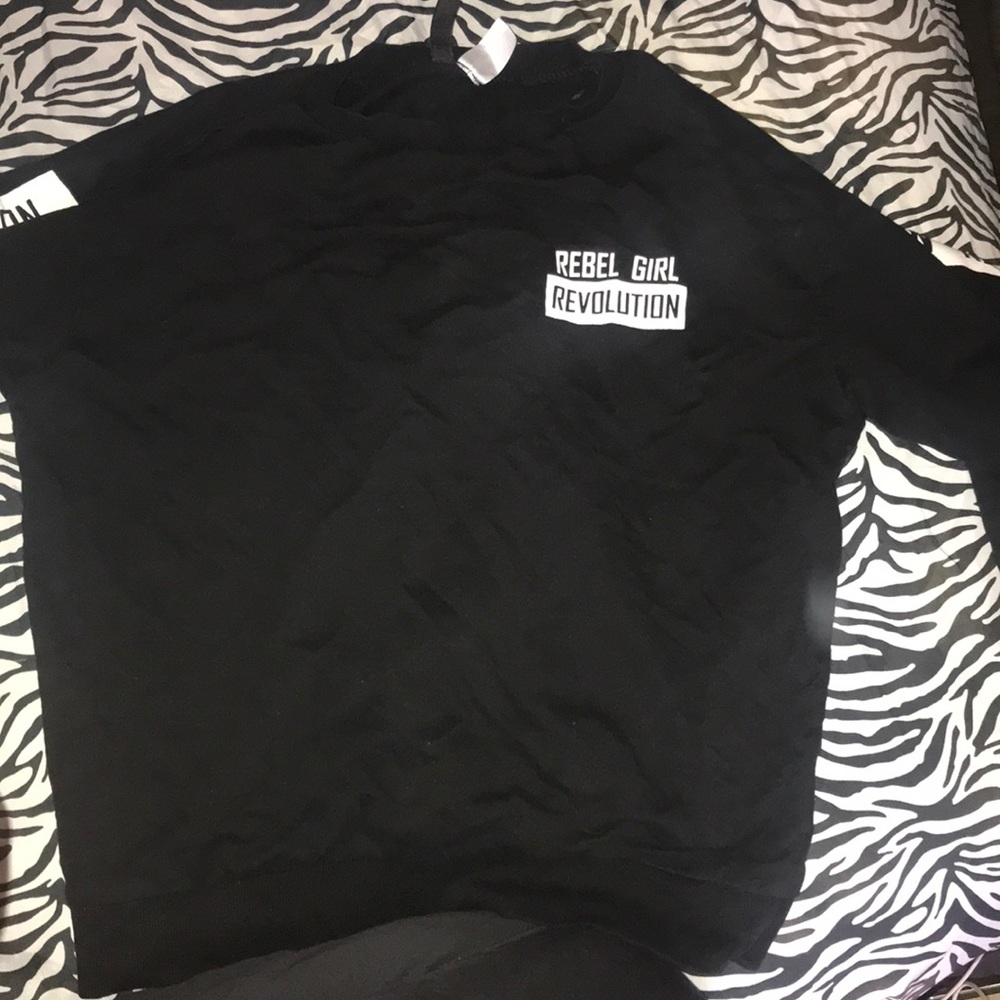H&M Rebel Girl Revolution Sweatshirt